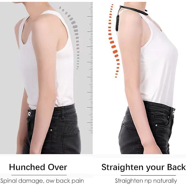 Bärbar Nackmassager Enhet 2 St Lymphatisk Dränering Kroppsskulptering Påminnelse för Män och Kvinnor