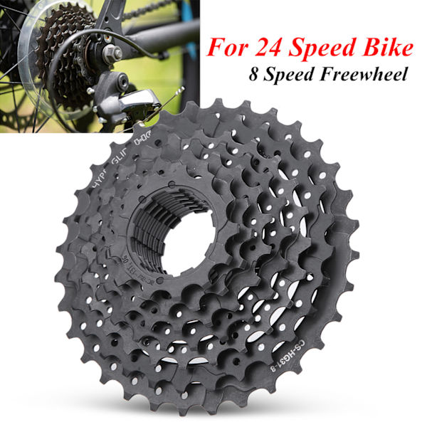 CS‑HG200‑8 Steel Mountain Bike 8-växlad kassettfrihjul för 24-växlad cykeltillbehör