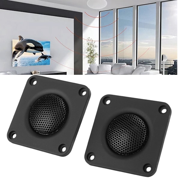 2st 2" tum 4ohm 30W Full Range Audio Högtalare Mini Bärbar hemmakontor högtalare