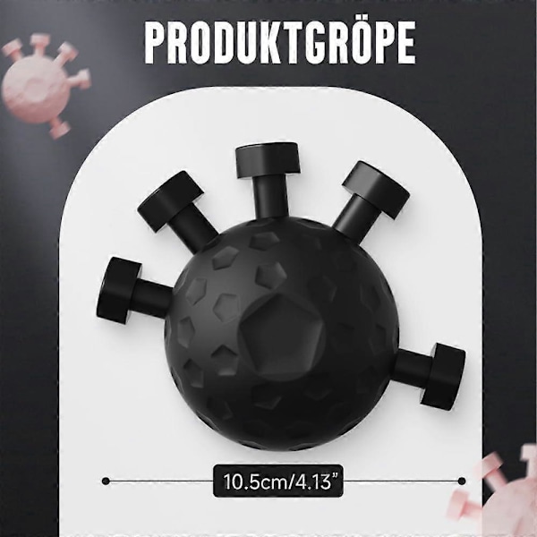 Ny Fingergrepforsterker, Håndmuskeløvelse Fingergrepforsterker, Greptrener for Musikere, Idrettsutøvere, Boksere, Svake Personer (Rosa)