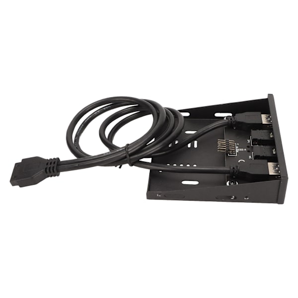 USB-frontpanel USB 3.0 4-porte Stabil transmission Jamproof Support Hot Plugging 3,5 tommer frontpanel til computertaske