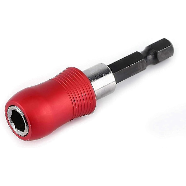 Bitshållare - 1/4 Hex Skaft Magnetisk Bitshållare Förlängningsstång För Elektrisk Borr Skruvdragare Längd 60mm
