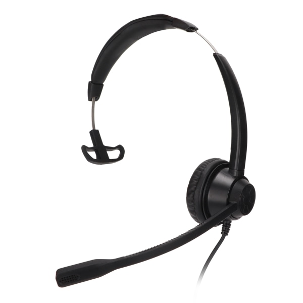 Enkelsidigt örontelefonheadset USB Business Headset med brusreducerande mikrofon för Call Center