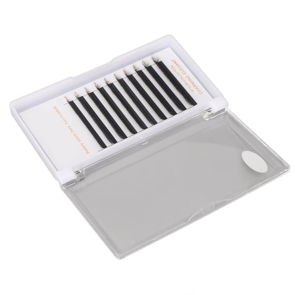 DIY Eyelash Extension 8-12mm Mix 10 rækker D Curl Tykke Fluffy Bløde 5D Lash Extension Clusters