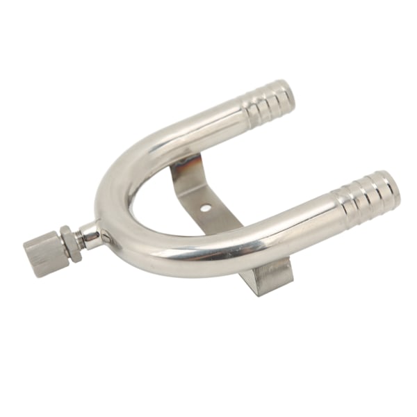 19,6 mm Siphon Ventileret Loop 316 Rustfrit Rustfrit Poleret til Både Yachter RVs