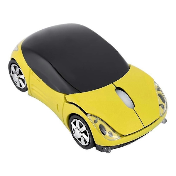 Mini Trådløs Mus, 1600DPI Datamus med USB-mottaker