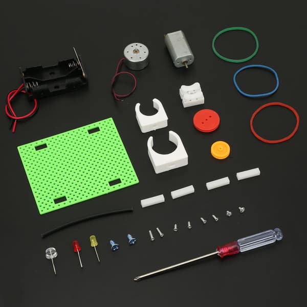 Minigenerator Elektrisk Transmisjonshjul for Barn Fysisk Eksperiment Læregave