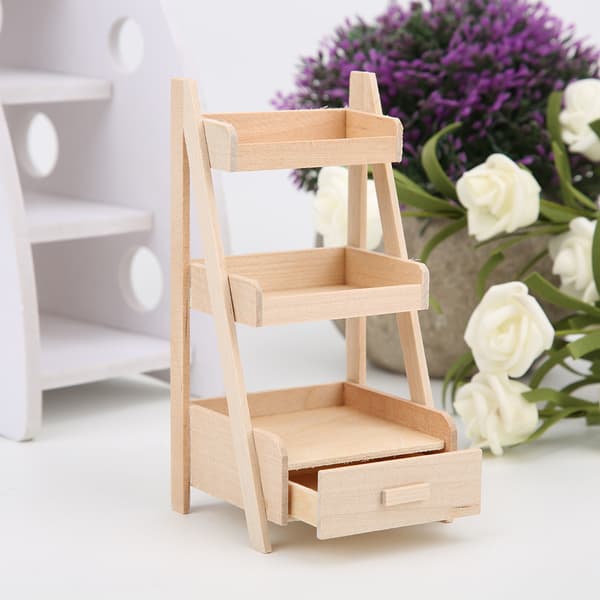 1:12 Mini Dukkehus Have Dekoration Træ Simulation Miniature Blomsterstand Model