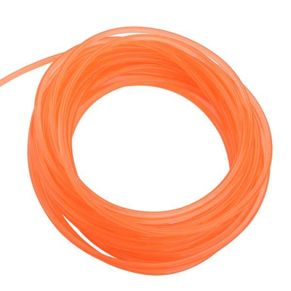 Orange Slät Yta PU Polyuretan Rundrem för Drivtransmission (6mm*10m)