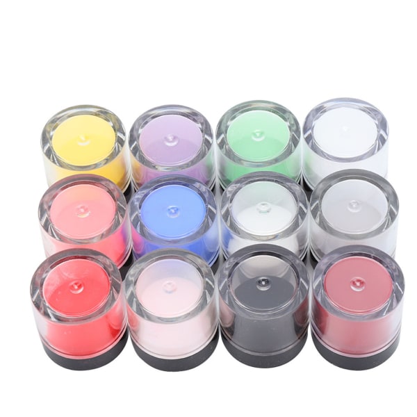 Akryl pulver Krystal Nail Art Tips Dekoration Builder Akryl Manicure Tool12 farver