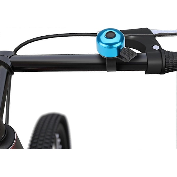 Cykelklocka Klar Klang för Vuxna Barn Pojkar Flickor (Blå)