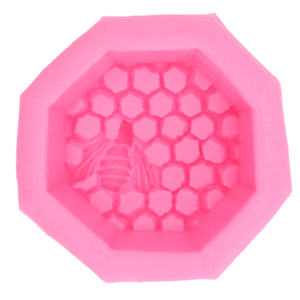 Silikonform DIY tredimensjonal bikakefondant håndlaget såpe silikonform