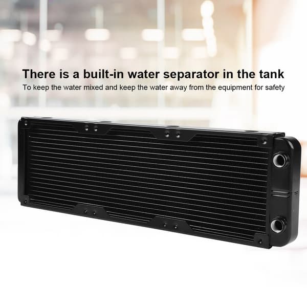 120mm/360mm 18 rør gjenge vannkjøler radiator for PC-datamaskin vannkjøling (360mm)