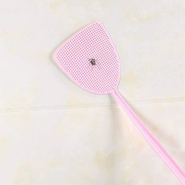 Joustava käsintehty kärpäslätkä - 3 kpl, sininen/vihreä/pinkki, 42 cm kahva, kestävä tuholaistorjuntatyökalu