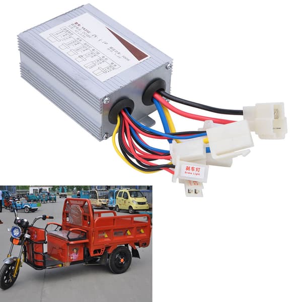 48V 800W Elektrisk Børstemotor Controller DC Motor Hastighedskontrol til Elektrisk Køretøj Scooter
