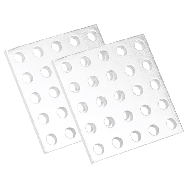 2 stk. Aluminium Grid Panel Plate Mesh Panel Industrielle deler 3116‑0040‑0040 5 x 5 hull