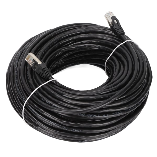 Cat 6 Ethernet-kabel EMI-skydd Låg returförlust 10 Gbps Höghastighets RJ 45-kontakt Internetsladd för PC 30 meter