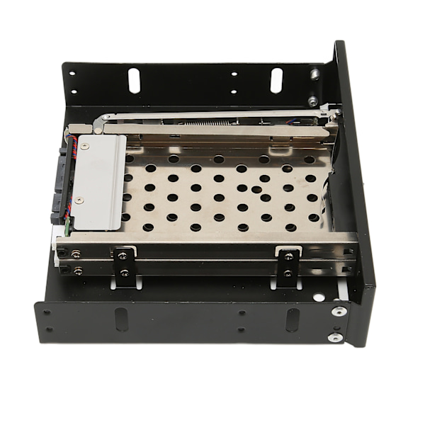 2,5 tommers HDD monteringsbrakett i rustfritt stål ABS 6 Gbps høyhastighetsstøtte SATA I/II intern HDD mobil rack bur