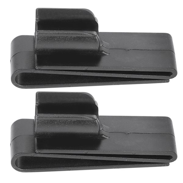 Golfkølletaskeclips Plastholder Holdbar Sort Putterclips Golftilbehør