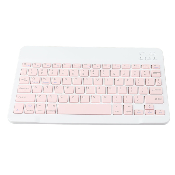 Trådlöst tangentbord och mus-set, rosa