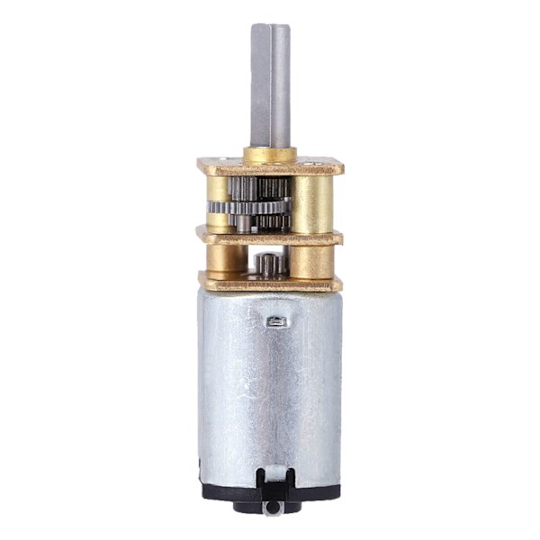 Uusi N20 DC3V 6V 12V 50-2000 rpm nopeudenrajoitin DC-moottori metallivaihteistolla