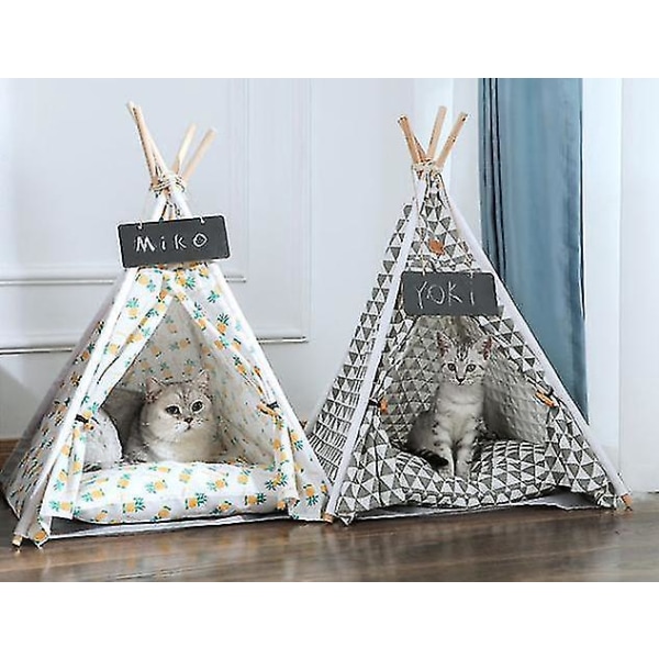 Tyk polstret tipi til hunde og katte