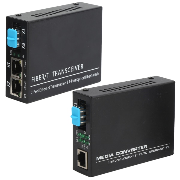 Ethernet-mediakonverter Optisk fibertransceiver XXSSFP1F1G/XXSSFP1F2G SC 3KM DC5V/DC(5V/12V)