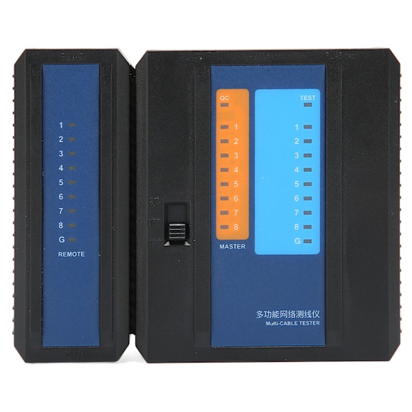 RJ45 nettverkskabeltester Multipurpose nettverkskabeltester verktøy for RJ45 RJ11 RJ12 CAT5 CAT6 CAT7 CAT8