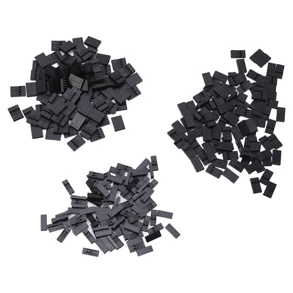 300 stk. Jumper Wire Connector Terminal 2,54 mm 18-26 AWG 2 3 4 Pin Connector Header