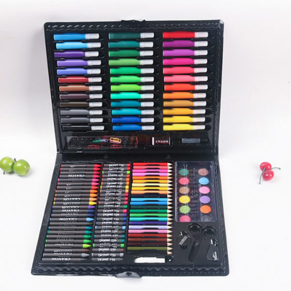 150 st barns konstset stimulerar kreativitet snabbtorkande säkert tvättbart ritset för scrapbooking