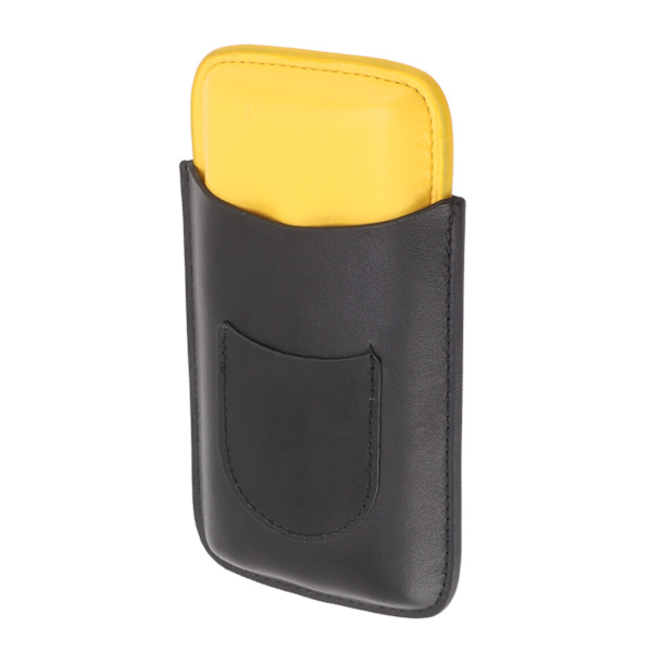 Cigarer Læder Cigar Etui Bærbar Cigar Holder Letvægts 3 Holder Cigar Etui til Rejser Hjem