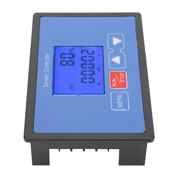 30A 6.5V-55V DC Børstemotor PWM Hastighedsregulator Digital LCD Cyklus Kør/Stop Timer