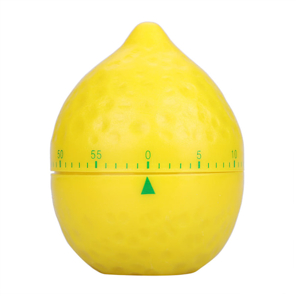 Kitchen Mechanical Timer Manual Lemon Shape Counters for Home Cooking Timing Tool