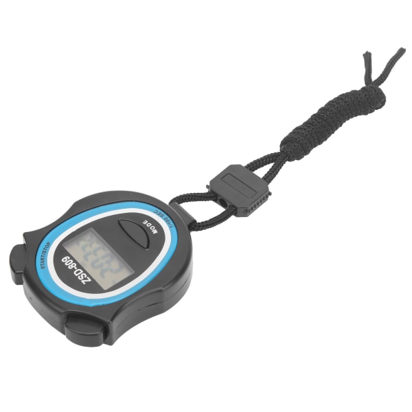 MultiFunction 0.1s Sports Chronograph Elektronisk digital stoppeklokke Timer for løpeundervisning