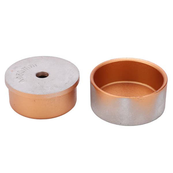 2 st Smältlimmaskin PPR Rörform Mässingsrörskarv 50mm för Röranslutning