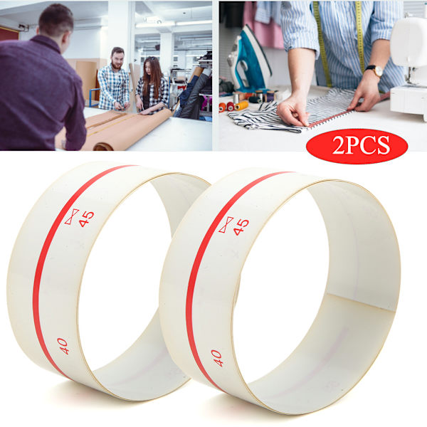 2 st nylon professionell stickmaskin nållinjal sticktillbehör för Brother KH260 KH270