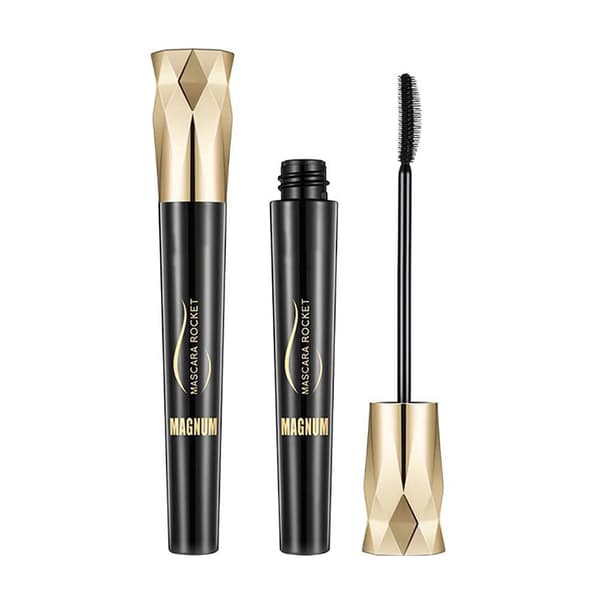 Crown Mascara 4D Glamour Mascara Smudge Proof Vanntett Langvarig Vippemascara