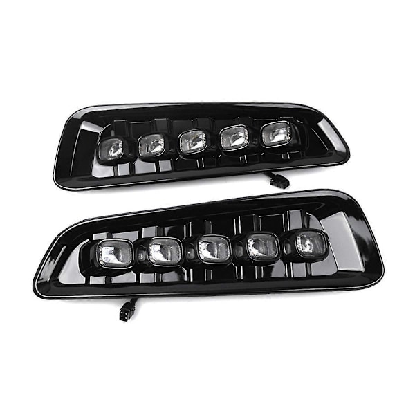 2 kpl DRL LED päiväajovalot