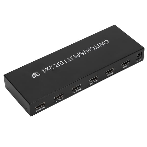 HD Multimedia Interface 2.0 Switch 2 ind 4 ud UHD 4K HD Multimedia Interface Switcher til PS4EU Stik