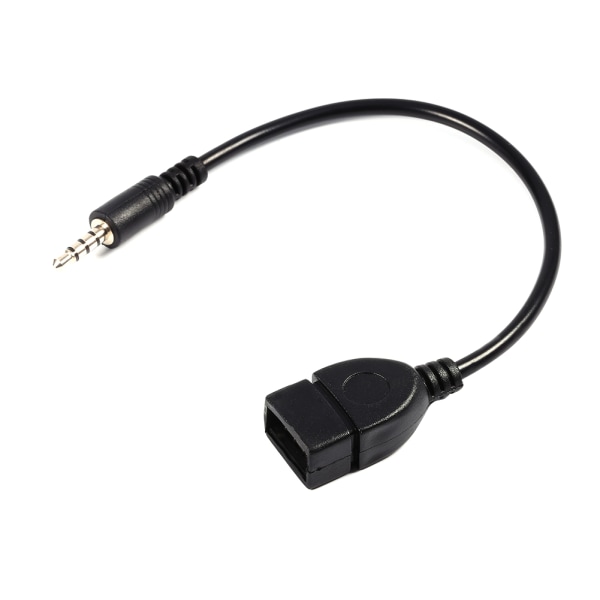 Converter Adapter Kabel 3,5 mm Hann Audio AUX Jack til USB 2.0 Type A Hunne OTG