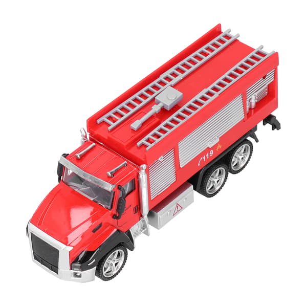 1:42 Leikkiauto Amerikkalainen Palokunta-auto Malli Simuloitu Seos Vetoauto Malli #3