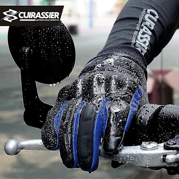 Cuirassier Rx100 Talvi Moottoripyöräkäsineet Kosketusnäyttö Motocross Vedenpitävät Tuulenpitävät Suojaavat Talvikäsineet Miehille Guantes Moto