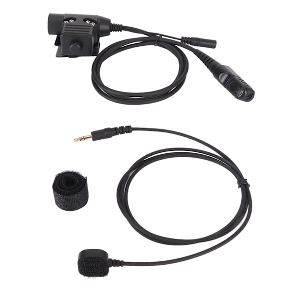 PTT Adapter Bakklemme Bærbar Walkie Talkie Headset Adapter for MOTOROLA Xir P6600 P6620 DP2400 MTP3250