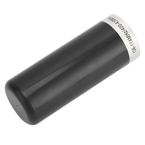 Bil Walkie Talkie Antenne VHF UHF 136‑174MHz 400‑470MHz Kort Dual Band Antenne til køretøj Sort