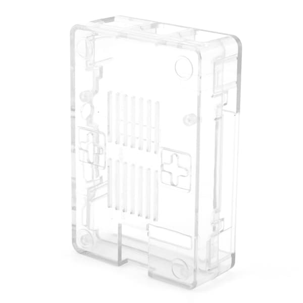 Frostet Transparent Beskyttelsesetui Cover Boks Tilbehør Passer til Raspberry Pi 3B 3B+
