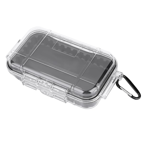 Outdoor Survival Iskunkestävä vedenpitävä case ilmatiivis kantolaatikkosäiliö (läpinäkyvä)