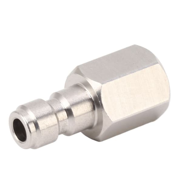 1/8 tomme BSPP hungevindfitting 304 rustfrit stål lige hunadapter til CO2-cylinder oppustelig tilbehør