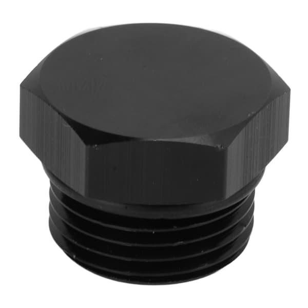 Blokeringsprop Fitting Adapter Han Hex Stål Universal 4000PSI Sort til Køretøj AN10