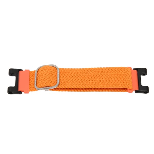 Smartwatch Justerbart Nylonflätat Band Sport Andningsbart Armband för Amazfit T Rex Orange