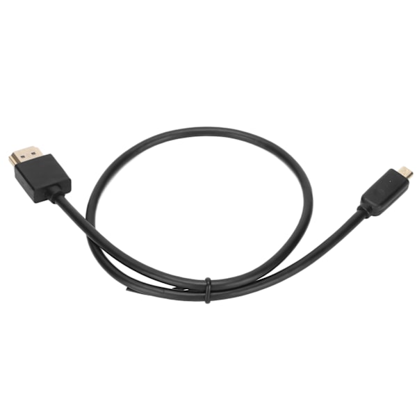 HDTV till Micro HD Multimedia Interface Adapterkabel Bärbar HD-enheter Anslutningsadapterkabel 0,5 meter